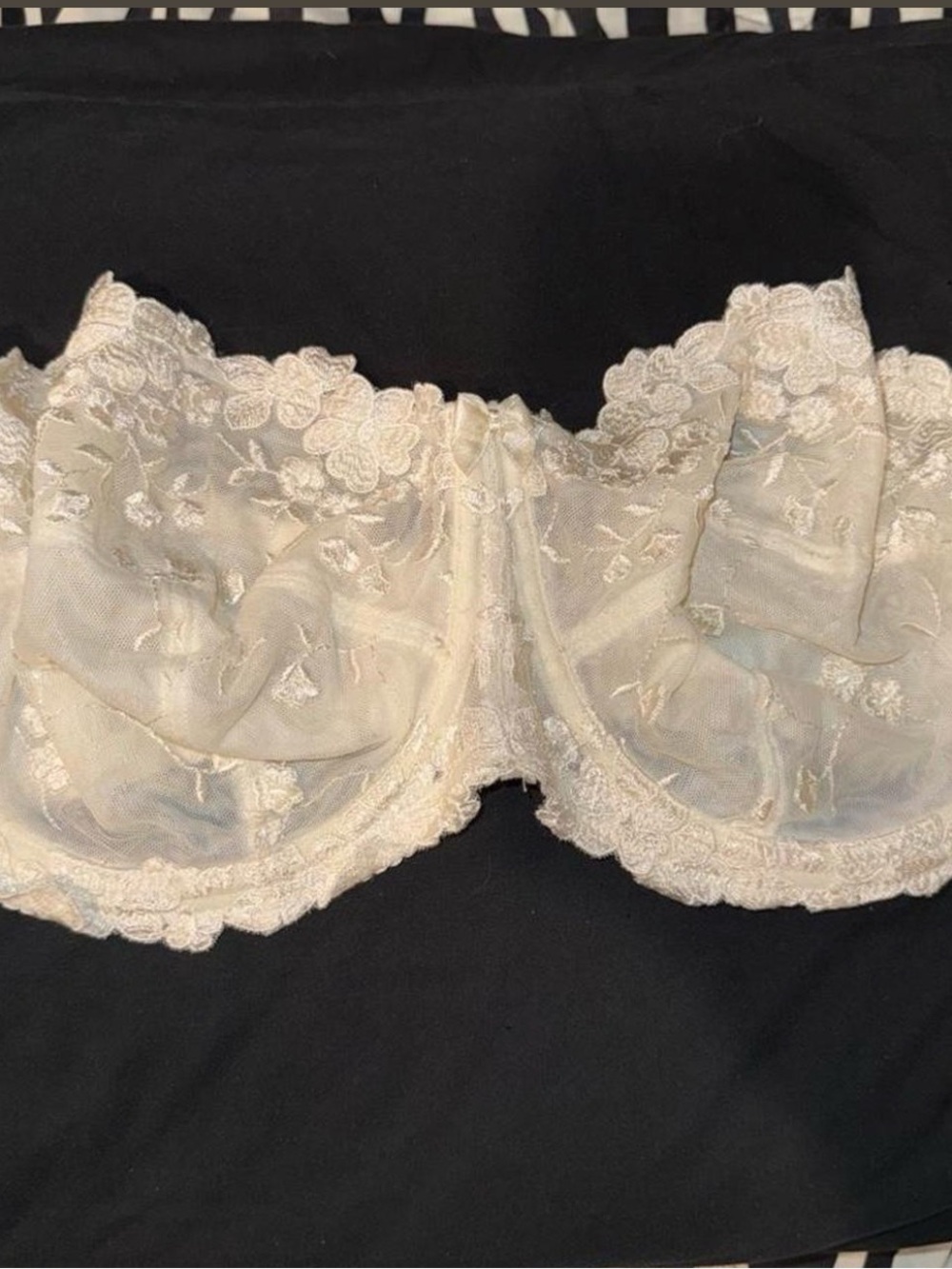 Panache Lace Underwire Bra - Ivory Cream
